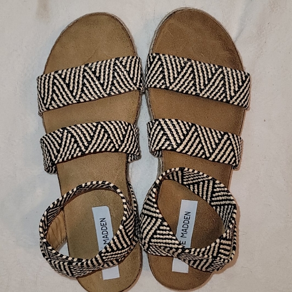 Steve Madden sandals platform cork soles - Picture 8 of 8